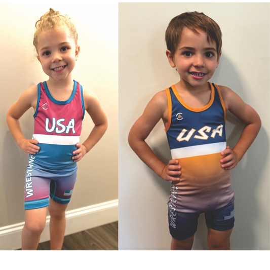 summer USA singlet
