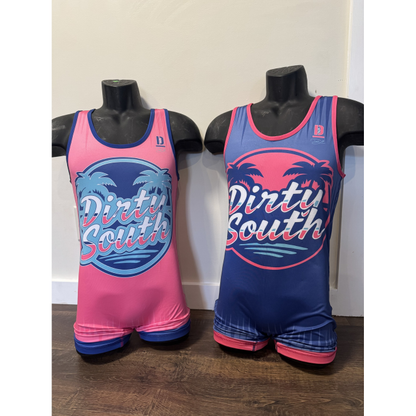 Dirty South Pink Singlet - YOUTH