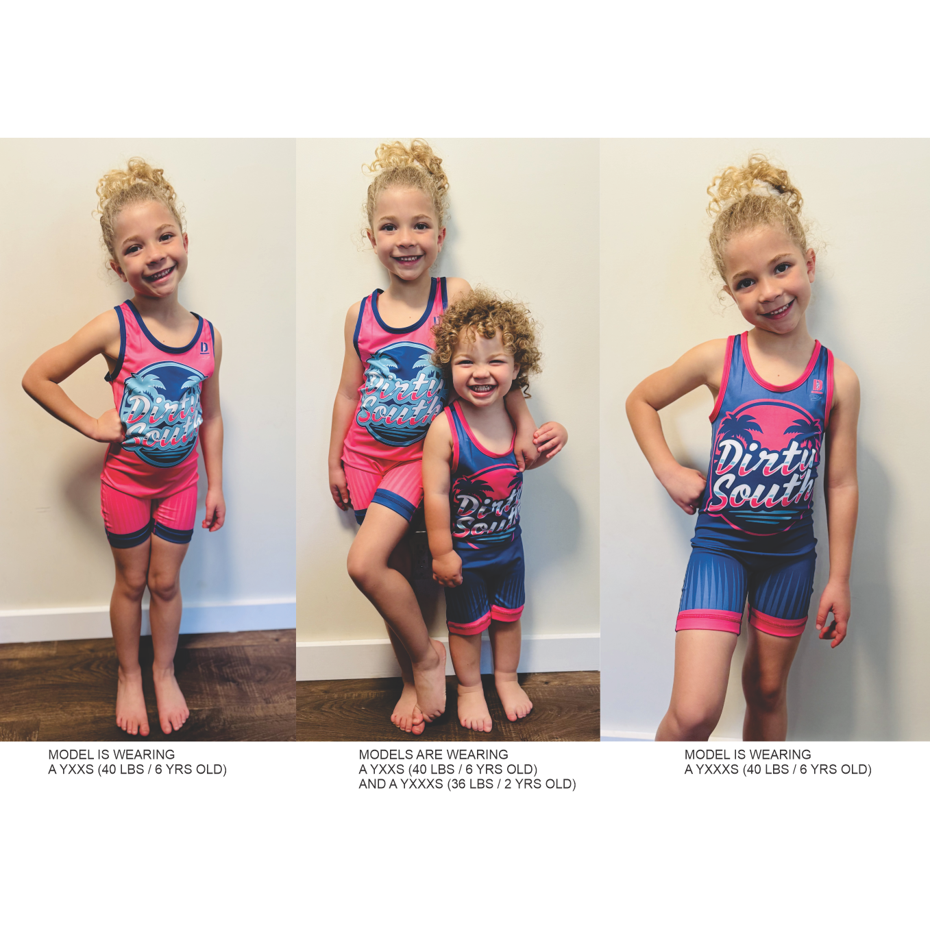 Dirty South Pink Singlet - YOUTH