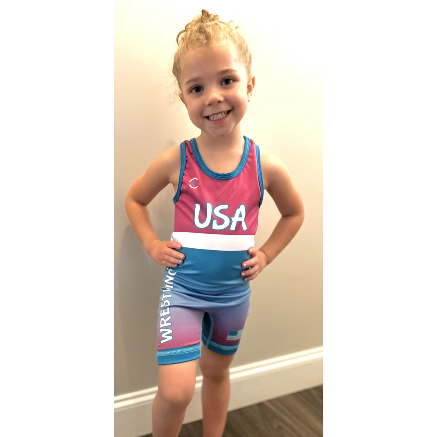 summer USA singlet