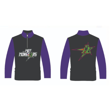Mat Monstars Zip Up